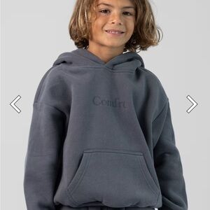 Comfrt Kids Gray Hoodie